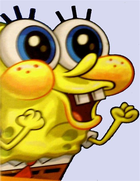 Spongebob Funny Pfp Spongebobs Excited Reaction Bodogwasuog