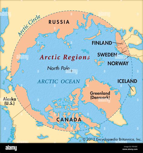 The Arctic Regions Stock Photo Alamy