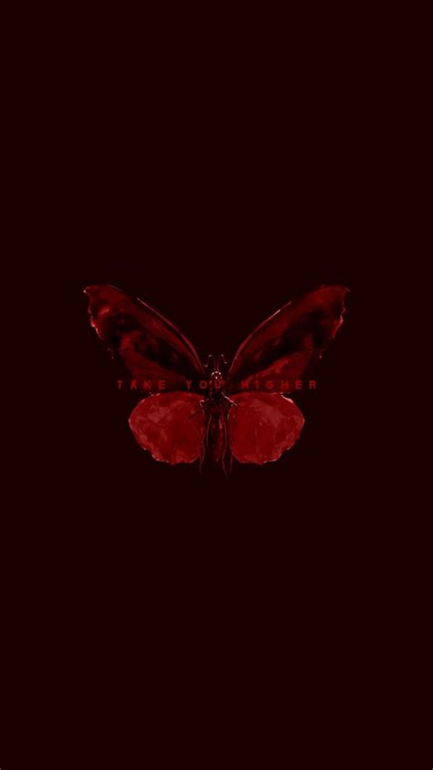 Inspiration Iphone Aesthetic Tumblr Iphone Red Butterfly Wallpaper Pics