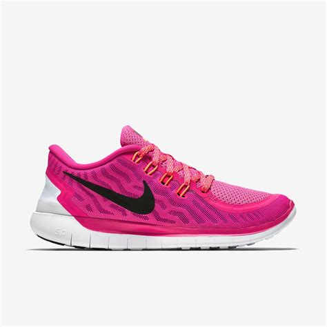 Nike Womens Free 50 Running Shoes Pink