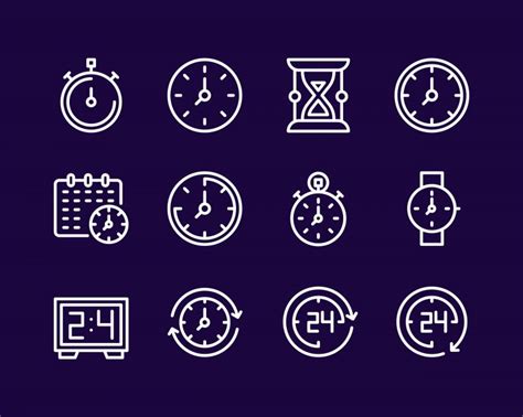 Time Icons Free Download Frebers