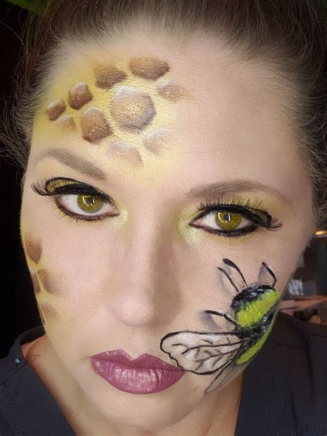 Honey Honeycomb Bee Bumblebee Honeycombmakeup Beemakeup