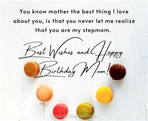 Best Happy Birthday Wishes For Stepmom I Really Love You Mom
