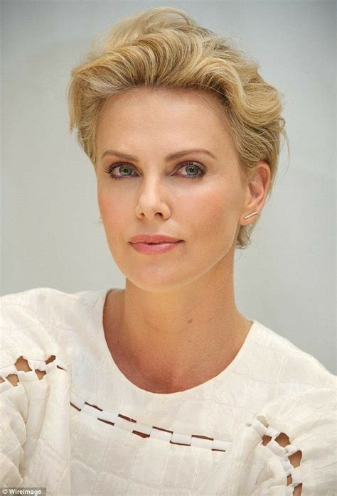 Charlize Theron Charlize Theron Short Hair Styles Charlize Theron