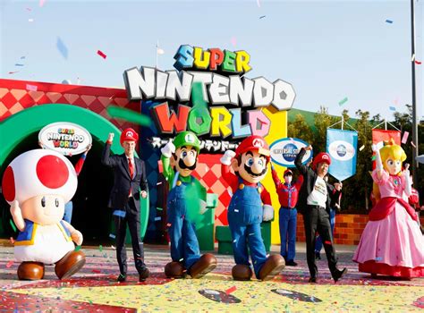 Nintendo Finally Opens Long Awaited Super Mario Theme Park