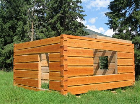 Steps to building a log cabin. Learn To Build Your Own Log Cabin