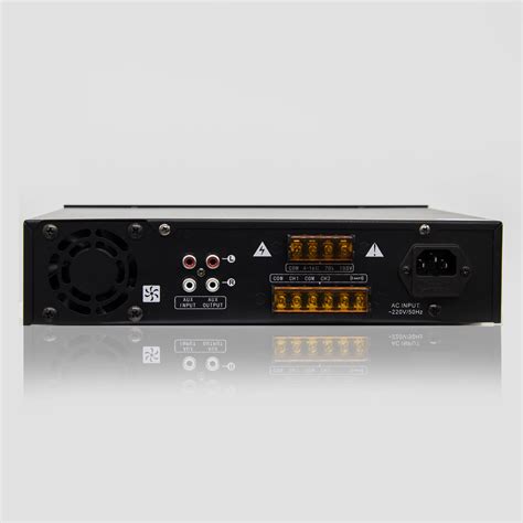 Public Address System 50w Power Amplifier With Usbfmsd Iza 60 Mixer