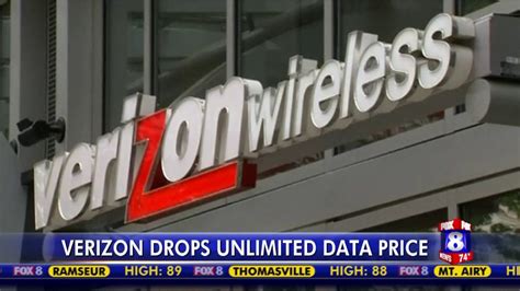 Verizon To Drop Unlimited Data Plan Price
