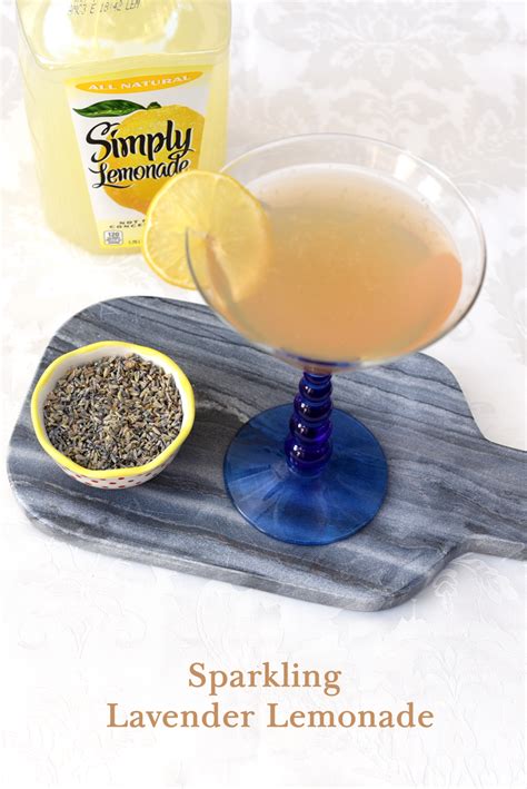 Sparkling Lavender Lemonade Recipe