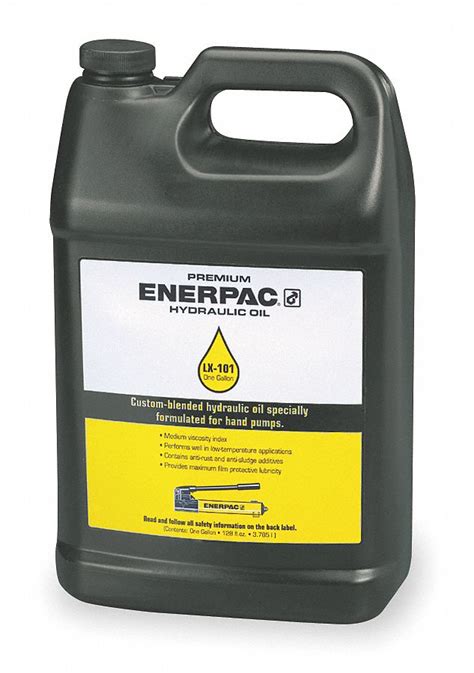 Enerpac Hydraulic Oil 1 Gal Jug Iso Viscosity Grade 15 2rv21