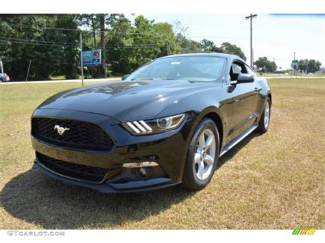 2015 Black Ford Mustang Ecoboost Coupe 105990494 Car