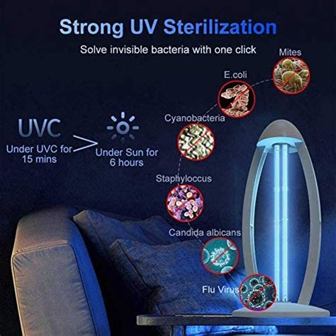38w Uv Germicidal Lamp With Ozone Sterilization Ultraviolet Uvc