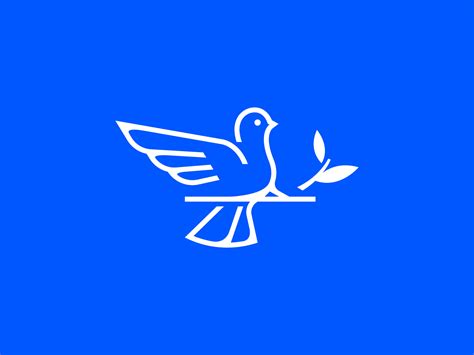 Dove Logo Bird Logo Design By Dainogo On Dribbble