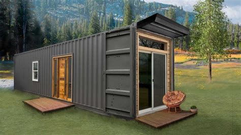 Beautiful Single 40 Rustic Container Home Container House Container