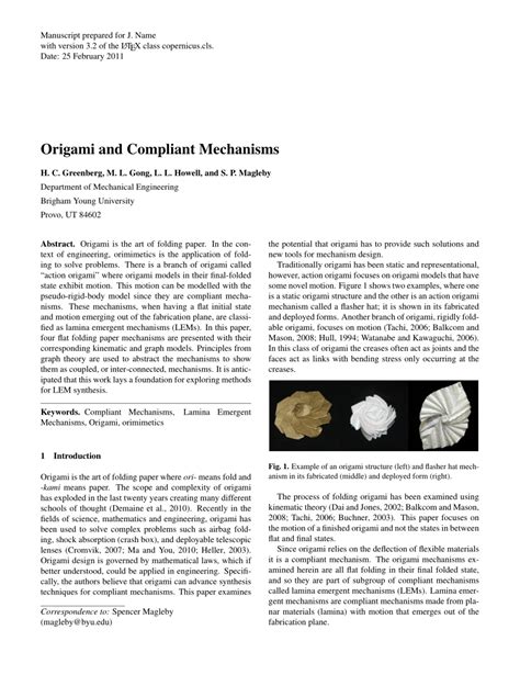 Aktualisieren Wurm Funkeln Compliant Mechanisms Larry L Howell