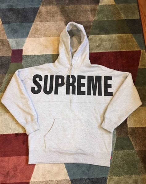 Supreme Supreme Big Logo Hoodie Grailed