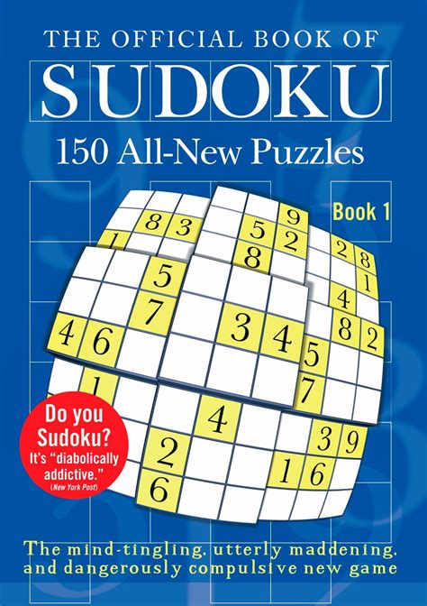 The Official Book Of Sudoku Book 1 150 All New Puzzles Paperback