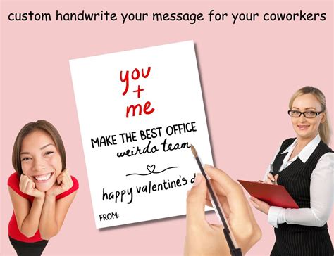 Coworker Valentine Funny Valentine Card Office Valentine T For Colleagues Employees Staff