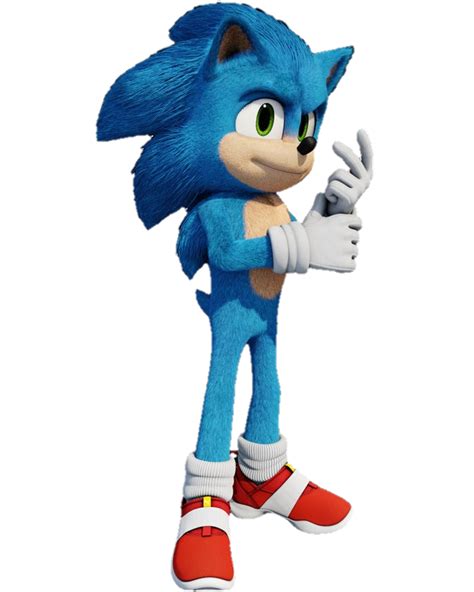 Sonic Movie Pose Png Cute Cartoon Wallpapers Sonic Sonic The Movie Images