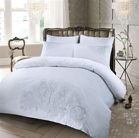 Nimsay Home Luxury Embroidered Embroidery Designer Duvet Cover Bedding