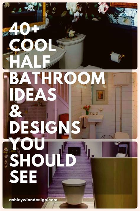 41 Cool Half Bathroom Ideas And Designs You Should See In 2022