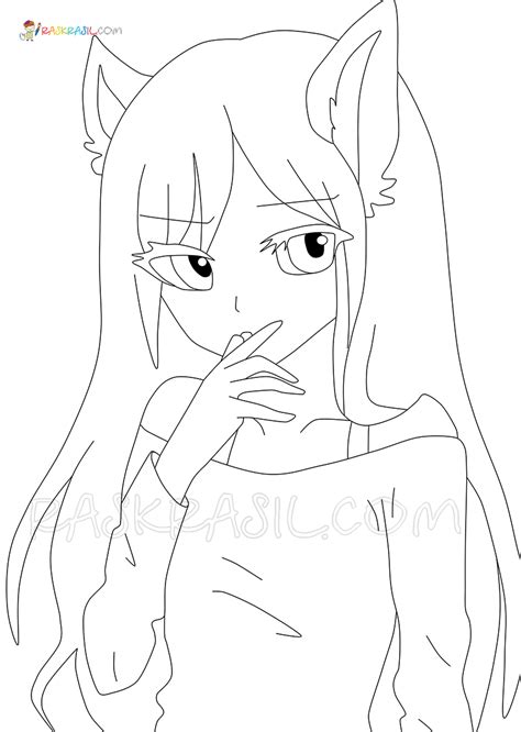 Aphmau Coloring Pages
