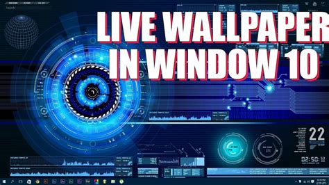 How To Add Live Wallpaper In Windows 10 Youtube