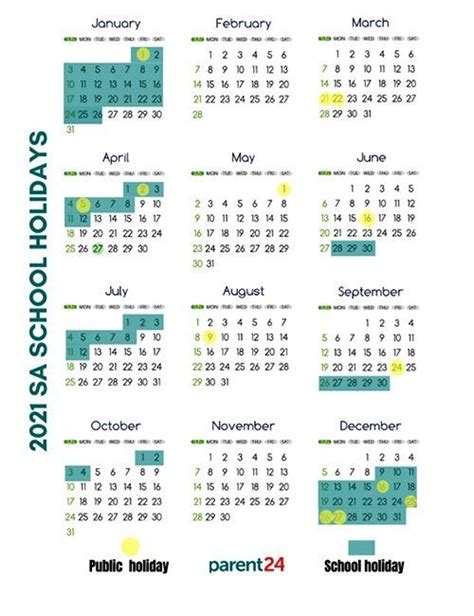 Find The New 2021 School Holiday Calendar Here Parent School