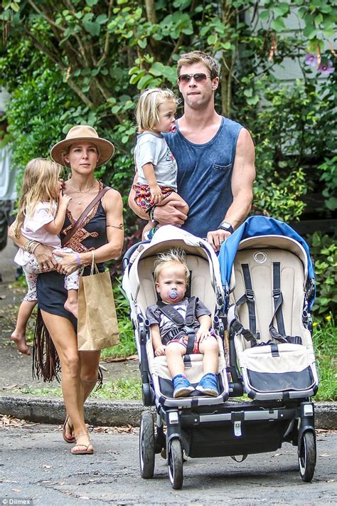 Chris Liam And Luke Hemsworth Enjoy Their Time At Home In Byron Bay