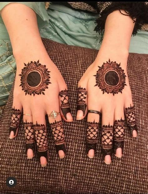 New Goll Tikki Mehndi 😍😍 Semplici Disegni Mehndi Tatuaggi Con Henna