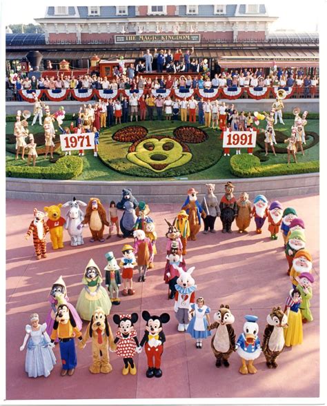 Walt Disney Worlds 20th Anniversary 1991 Rwaltdisneyworld