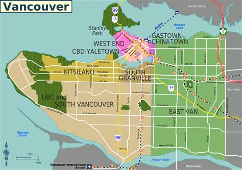 Pin By Digital Pathways With Kate Pul On Branding Vancouver Map