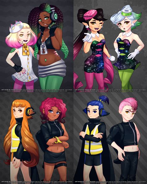 Splatoon Fanfic Human
