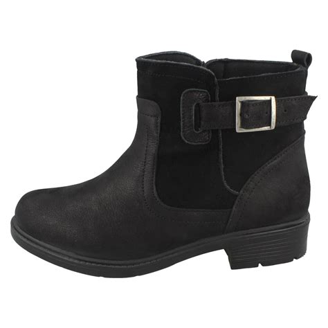 Easyb Ladies Extra Wide Ankle Boots Bernay 78480a Ebay