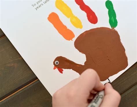 turkey handprint poem printable