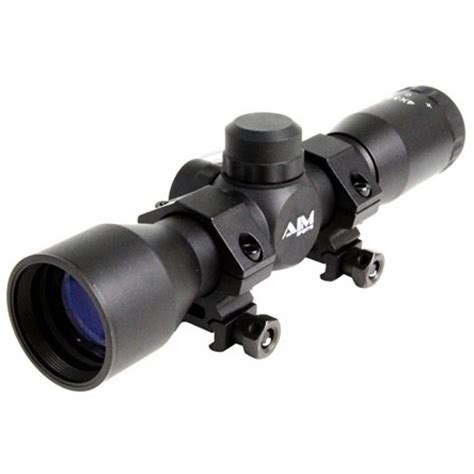 Aim Sports 4x32 Compact Mil Dot Airsoft Tactical Combat Scope Airsoft