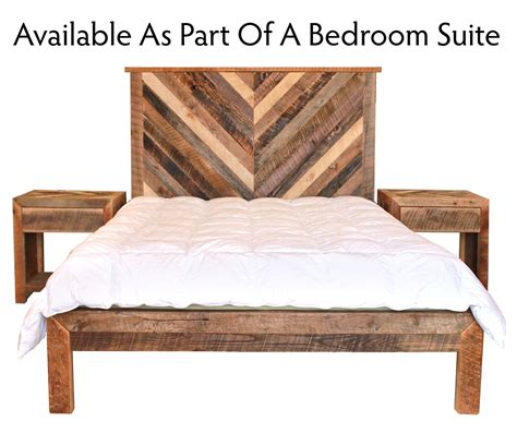 Herringbone Reclaimed Wood Headboard Multiple Sizes Twin Etsy