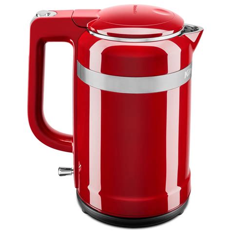 Kitchenaid 63 Cup Empire Red Electric Kettle With Dual Wall Insulation