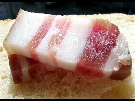 Как солить сало - YouTube