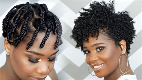 Here is a simple protective hairstyle on 4c natural hair. 4C Hair: All You Need to Know About 4c Hair Type & Styling
