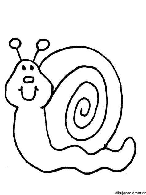 Imagen de caracol para colorear Imagui
