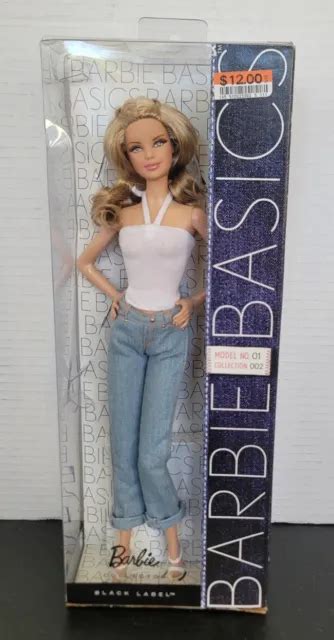 BARBIE BASICS DENIM Doll Model No 01 Collection 002 Black Label Mattel