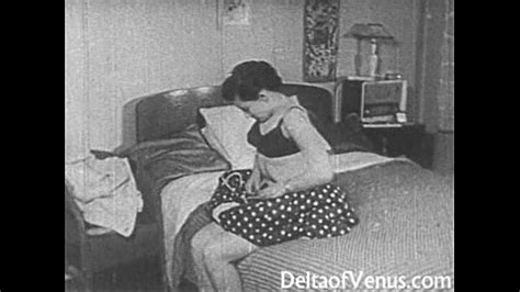 Vintage Porn 1950s Shaved Pussyand Voyeur Fuck