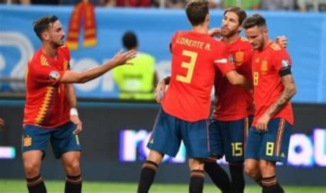 منتخب اسبانيا حاليا هو صاحب المركز الثانية في جدول ترتيب المجموعة الرابعه برصيد 8 نقاط بفارق نقطةواحده فقط عن خصمه منتخب المانيا قبل مواجهة اليوم ، وذلك بعد ان لعب منتخب اسبانيا خمس مباريات وحقق الانتصار في مباريتين وتعادل في مباريتين وقد خسر. التشكيل الرسمى لمباراة النرويج ضد إسبانيا فى تصفيات يورو 2020