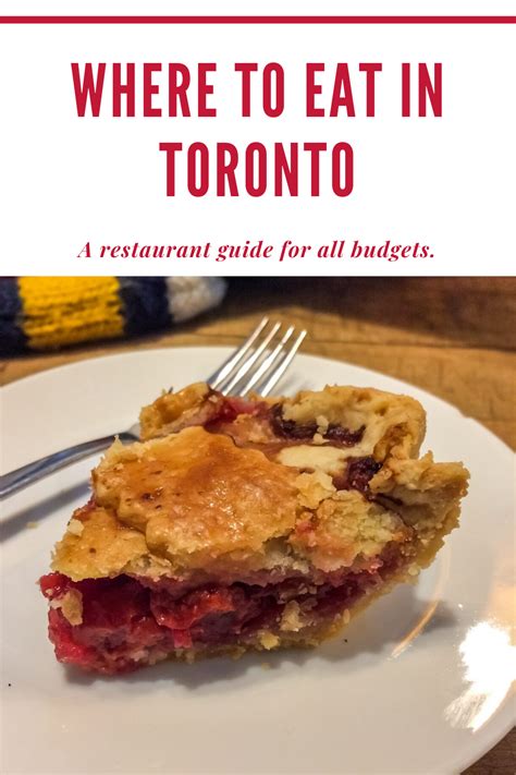 Where to Eat in Toronto: A Restaurant Guide for All Budgets | Culinary