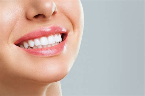 Premium Photo Perfect Healthy Teeth Smile Of A Young Woman Teeth Whitening Stomatology Concept