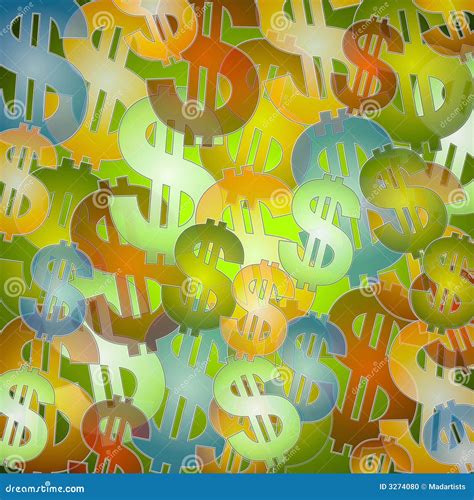 Colorful Money Background Stock Illustration Illustration Of Patterns