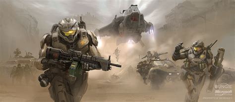 Gears Of Halo Halo Concept Art By Various Bungie Artists Halo