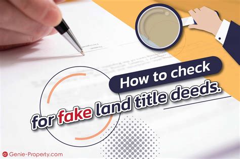 Thailand Land Title Deeds Along With 4 Methods To Check For Fake Title