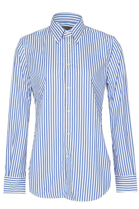 RALPH LAUREN WOMENS BENGAL STRIPE SHIRT Clothing From Circle Fashion UK